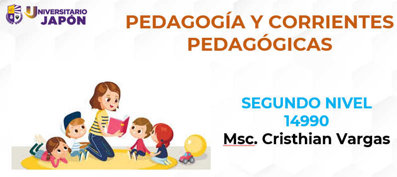 Course Image PEDAGOGIA GENERAL  Y CORRIENTES PEDAGOGICAS - [QU-EIN-AM-EIN_P202-14990] - [14990]